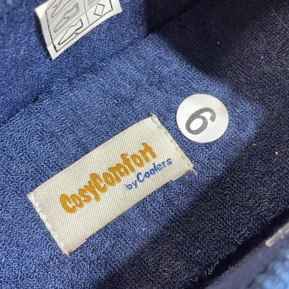 Cozy Confort by Coolers Slippers Blue Size 6m - Picture 8 of 9